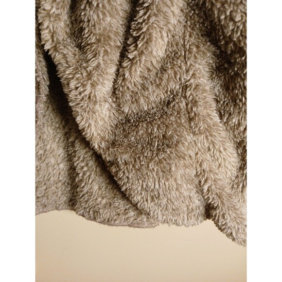 Cuddl Duds Super Soft Fuzzy Cardigan W/Pockets Light Brown Womens Large Soft - Picture 5 of 16